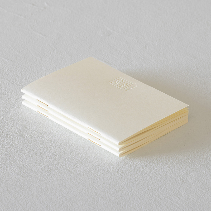 Md Paper Notebook Light A7 Grid 3 pcs Pack