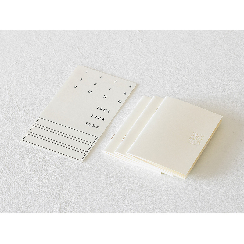 Md Paper Notebook Light A7 Quadretti Set 3 Quaderni