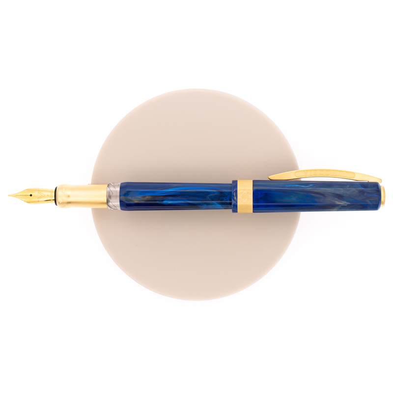Visconti Opera Gold Penna Stilografica Blu