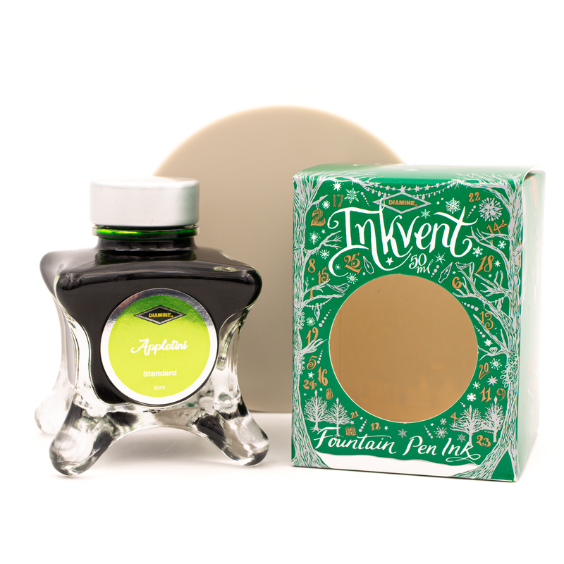 Diamine Diamine Inkvent Appletini Ink Bottle 50 ml Green Edition