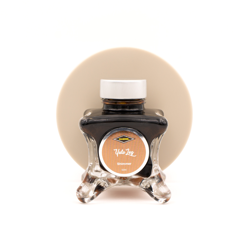 Diamine Inkvent Yule Log Inchiostro 50 ml Green Edition Shimmer