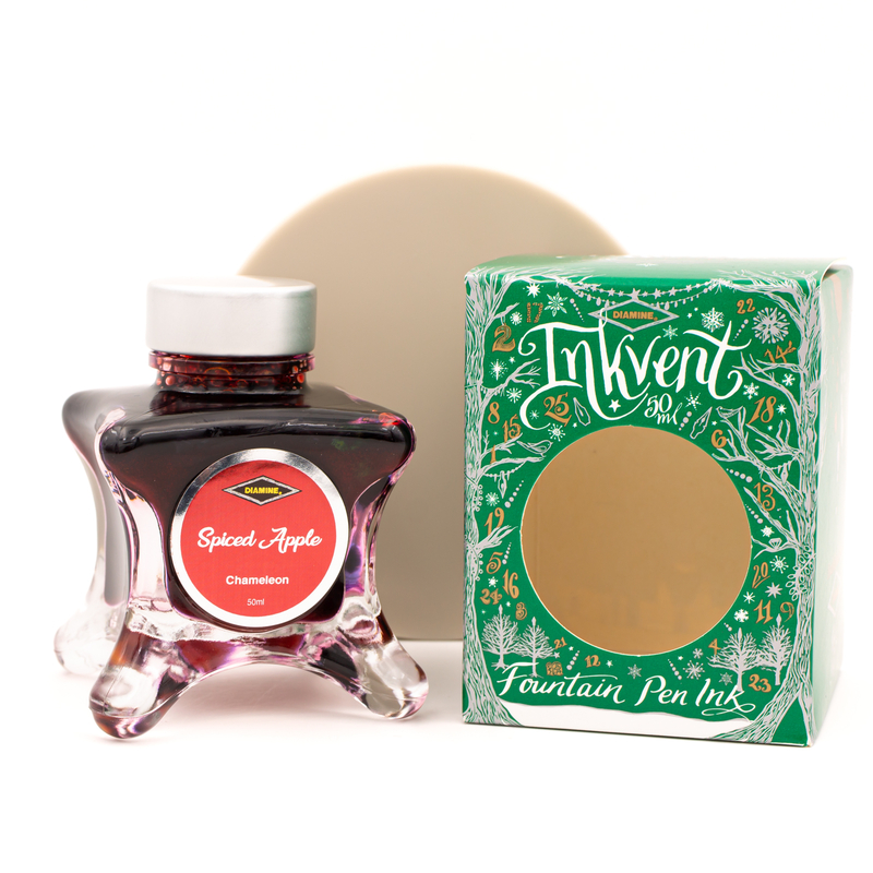Diamine Inkvent Spiced Apple Inchiostro 50 ml Green Edition Chameleon