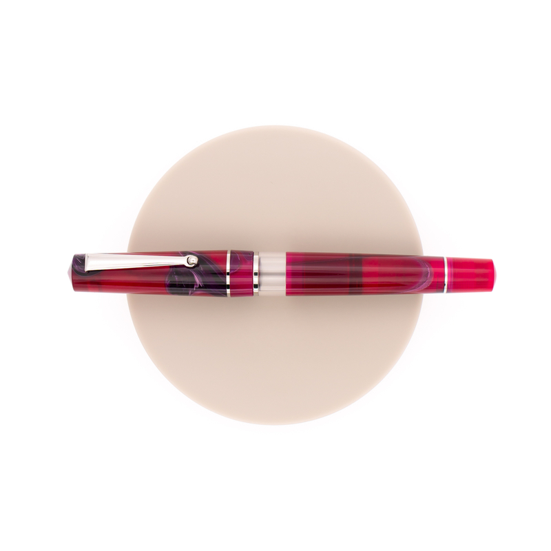 Delta Dune Fountain Pen Mirage & Rhodium