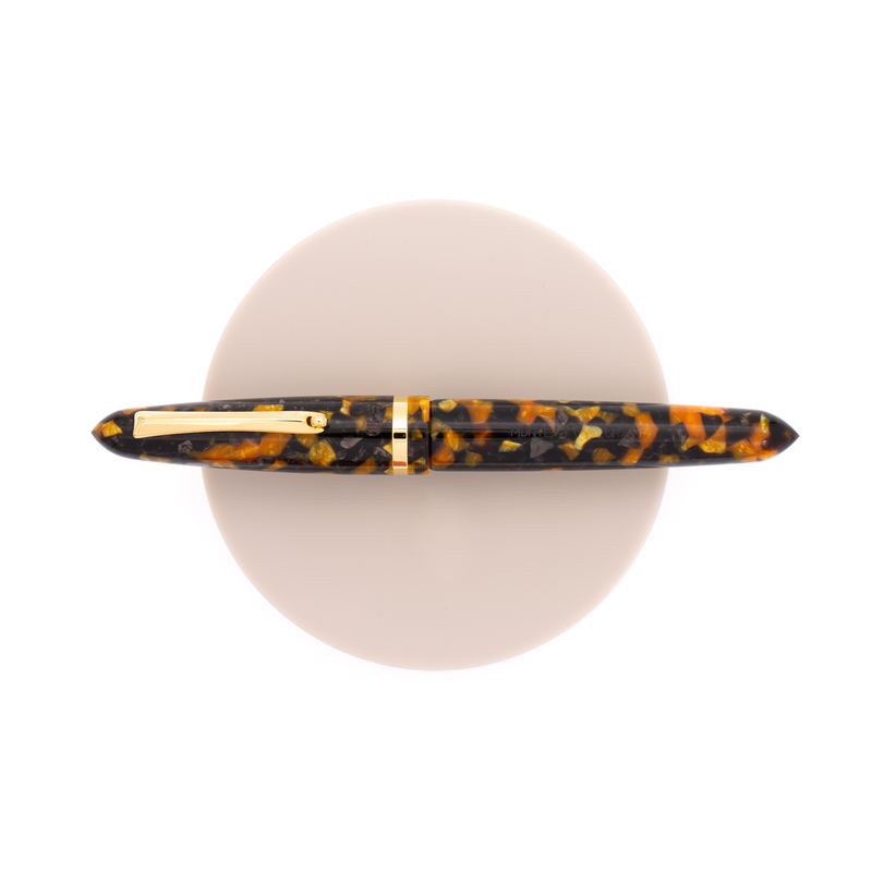 Montegrappa Venetia Penna Stilografica Havana Amber