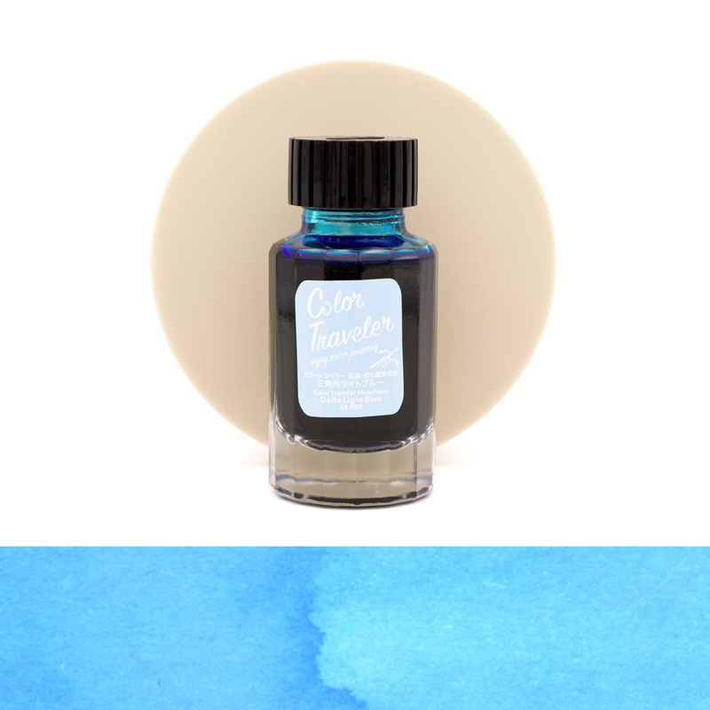 Color Traveler Delta Light Blue Ink Bottle 30 ml
