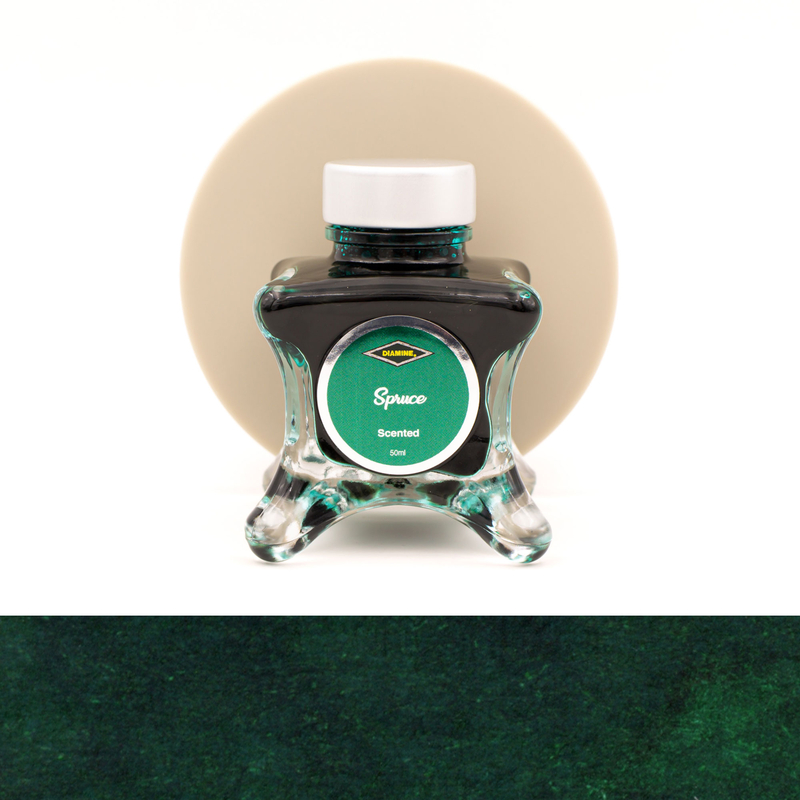 Diamine Diamine Inkvent Spruce Ink Bottle 50 ml Green Edition Scented