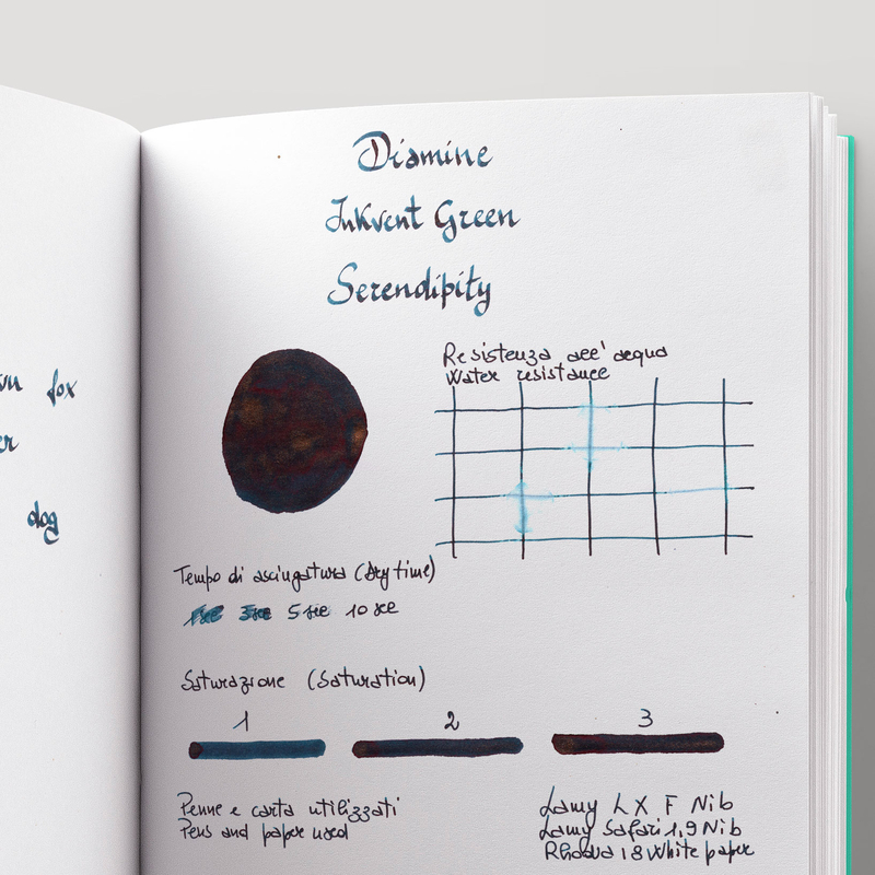 Diamine Diamine Inkvent Serendipity Ink Bottle 50 ml Green Edition Shimmer & Sheen