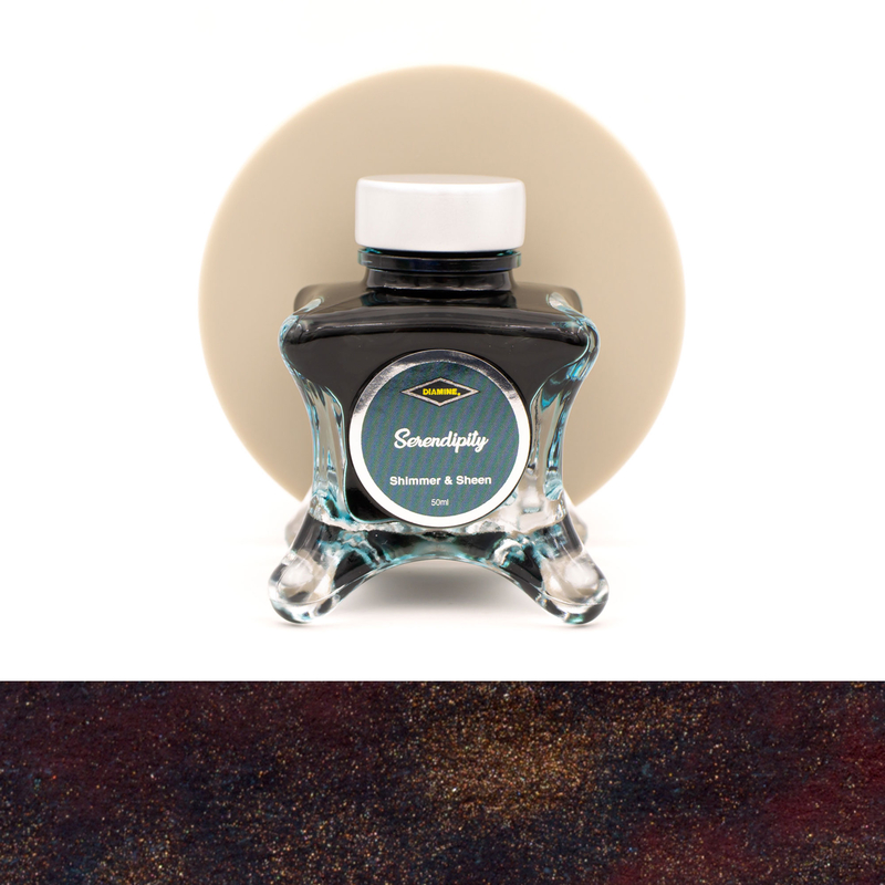Diamine Diamine Inkvent Serendipity Inchiostro 50 ml Green Edition Shimmer & Sheen