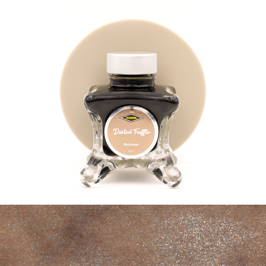 Diamine Inkvent Dusted Truffle Inchiostro 50 ml Green Edition Shimmer
