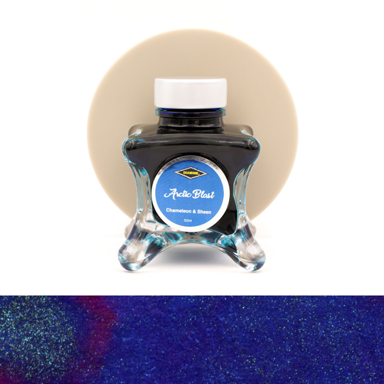 Diamine Inkvent Artic Blast Inchiostro 50 ml Green Edition Chameleon & Sheen