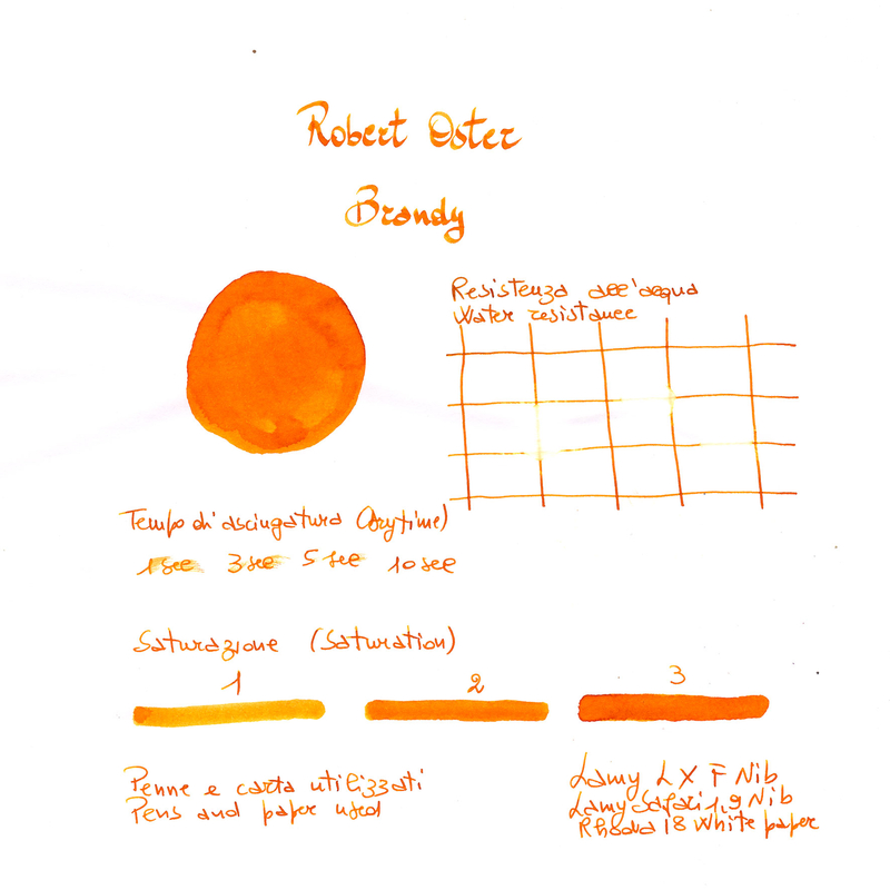 Robert Oster Robert Oster Brandy Ink Bottle 50 ml