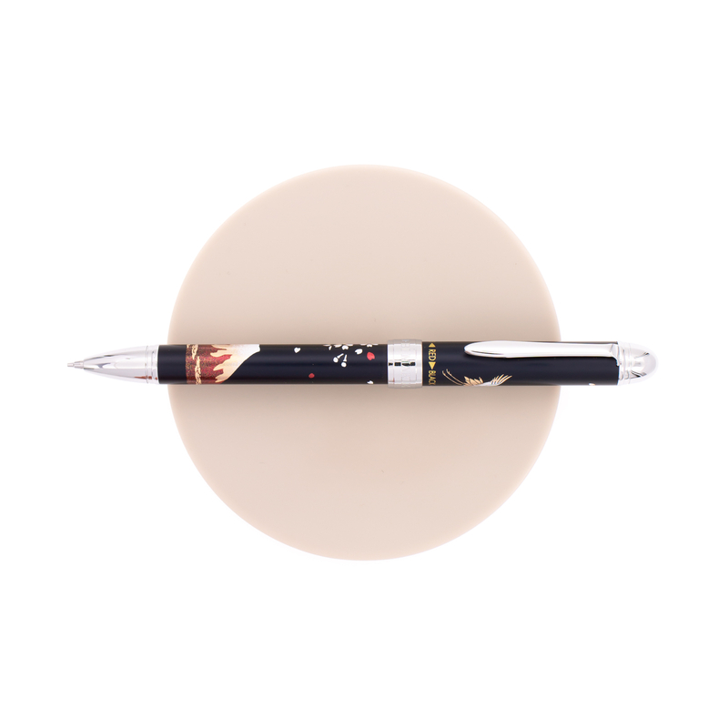 Sailor Sailor Yu-Bi Maki-e Multi Pen Mt. Fuji and Crane