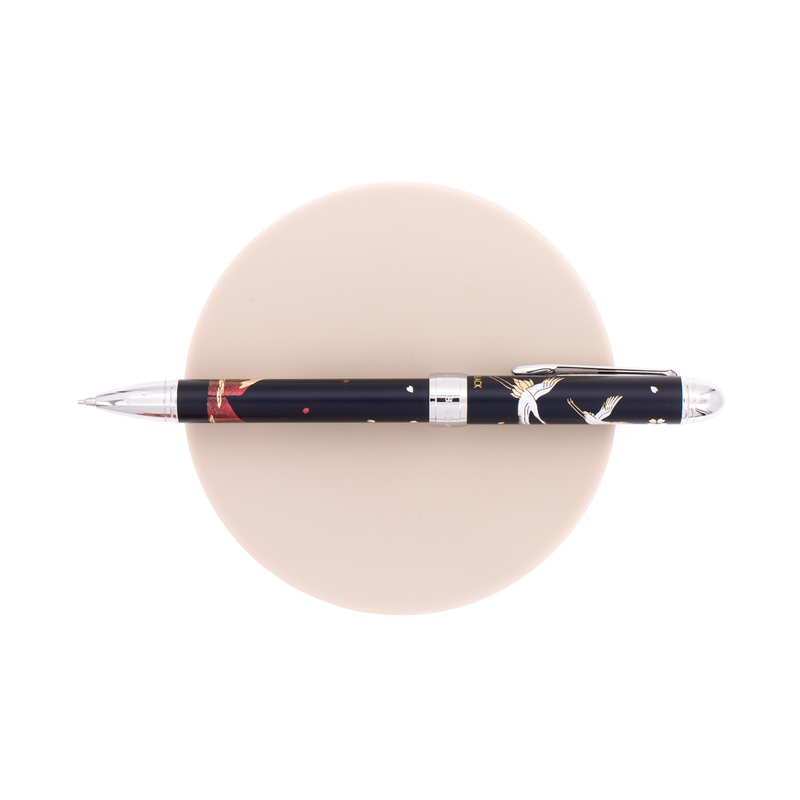 Sailor Sailor Yu-Bi Maki-e Multi Pen Mt. Fuji and Crane