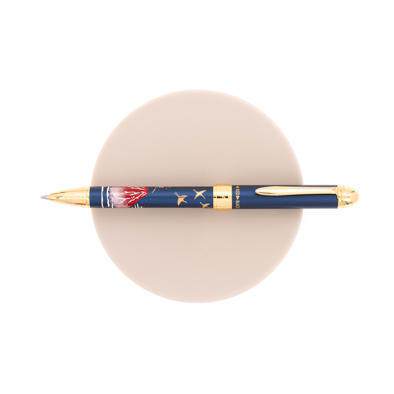 Sailor Sailor Yu-Bi Maki-e Multi Pen Mt. Fuji Blue