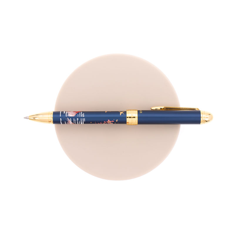 Sailor Sailor Yu-Bi Maki-e Multi Pen Mt. Fuji Blue
