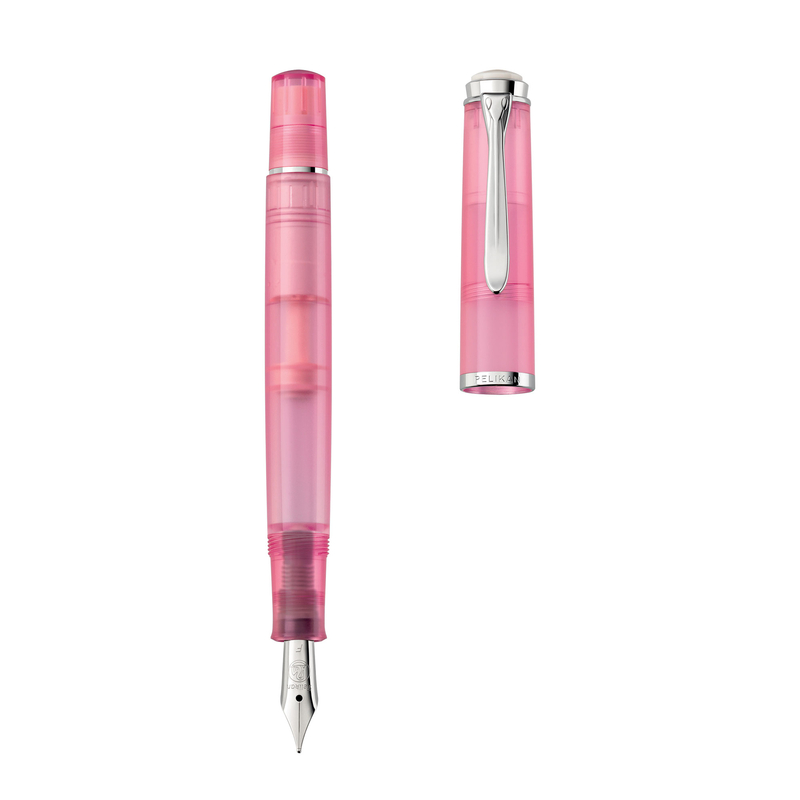 Pelikan Pelikan M205 Set Penna Stilografica e Inchiostro Rose Quartz Edizione Speciale 2023