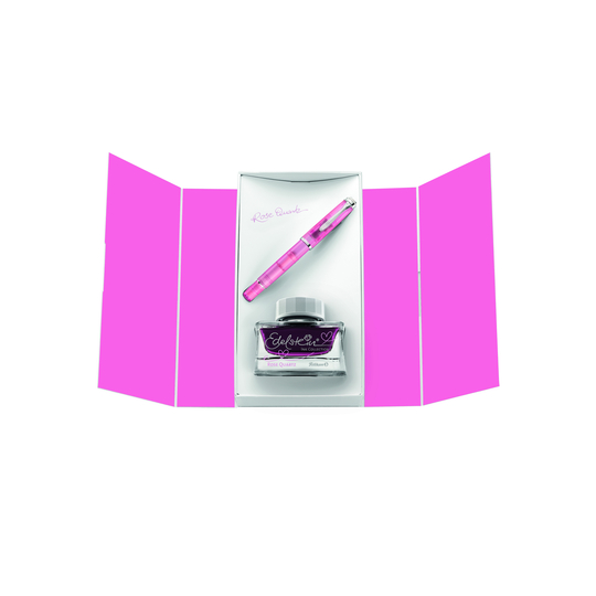 Pelikan M205 Set Penna Stilografica e Inchiostro Rose Quartz Edizione Speciale 2023