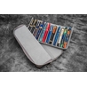 Galen Leather Galen Leather Magnum Opus Portapenne in Pelle 12 Posti Crazy Horse Smoky Grey