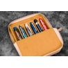 Galen Leather Galen Leather Magnum Opus 6 Slots Pen Case Undyed Leather