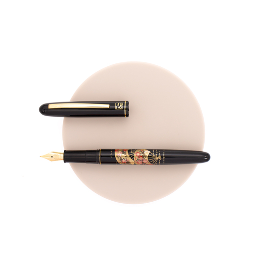 Wancher x Kuretake Kindai Maki-e Fountain Pen Senmen
