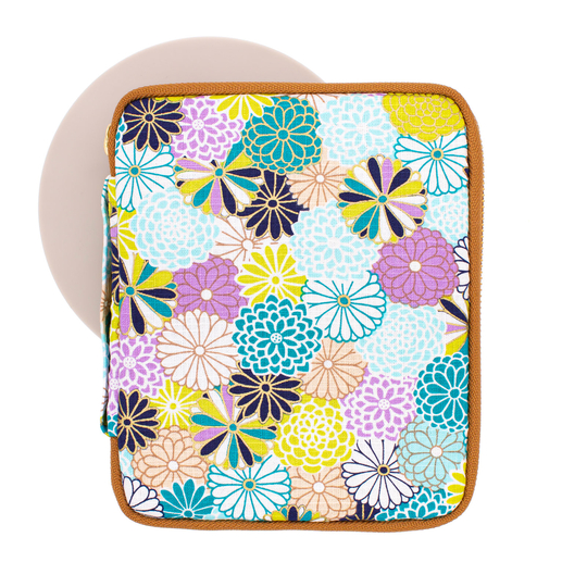 Kyoku Haku Pen Case for 10 Pens Dahlia Yellow