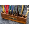 Galen Leather Galen Leather Wood Desk Organizer Pen and Tool Holder Walnut