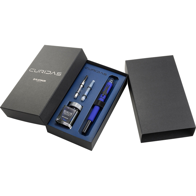 Platinum Platinum Curidas Fountain Pen Matte Blue