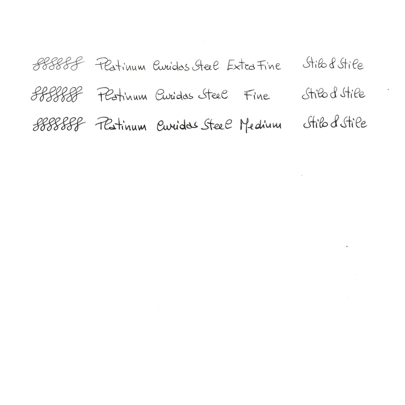 Platinum Platinum Curidas Penna Stilografica Matte Red