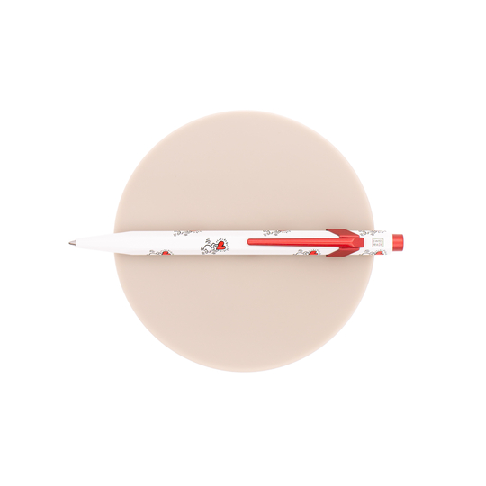 Caran d'Ache 849 Keith Haring Penna Sfera Bianca Edizione Speciale