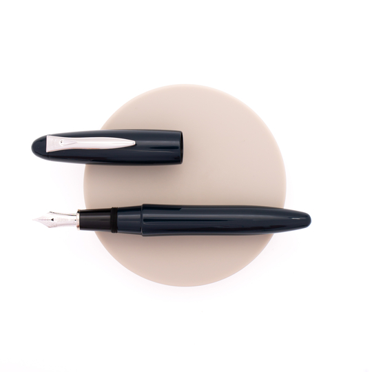 Platinum Izumo Iro Urushi Fountain Pen Aitetsu Iro