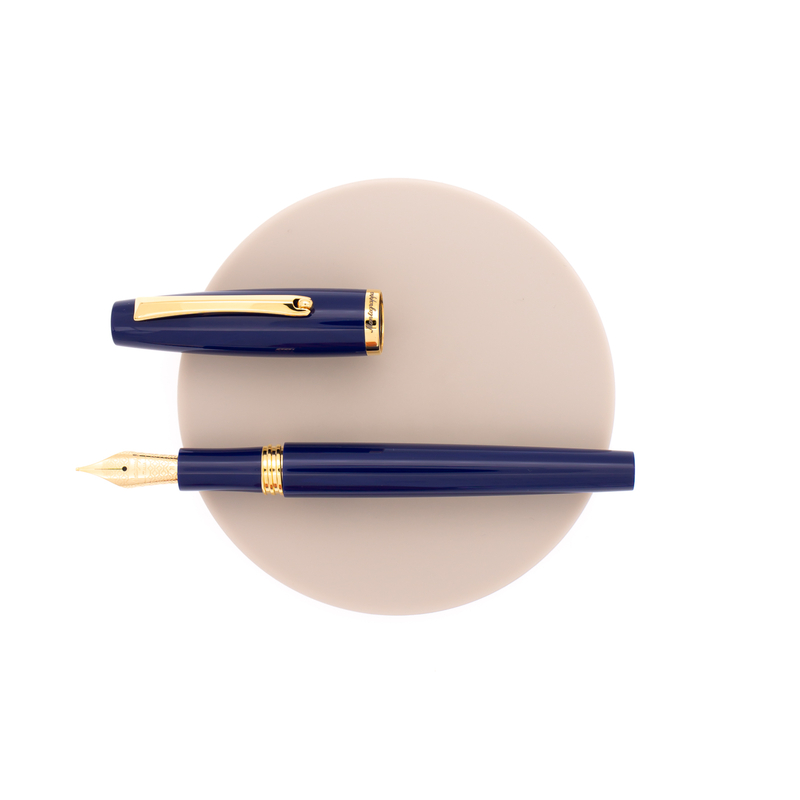Montegrappa Montegrappa Manager Penna Stilografica Navy Blue & Oro