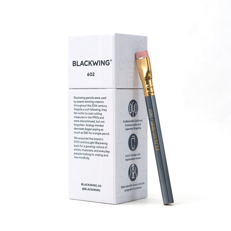 Blackwing Blackwing 602 Short Set of 12 Pencils