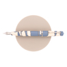 Leonardo Officina Italiana Leonardo Momento Zero Fountain Pen Nuvola & Rhodium