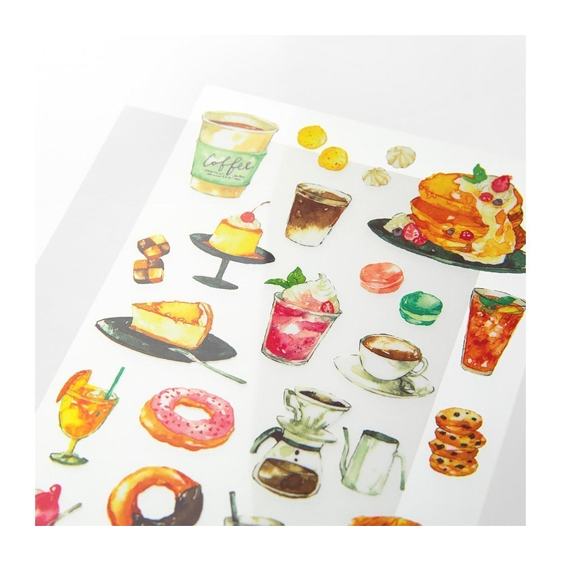 Midori Midori Transfer Sticker Snacks