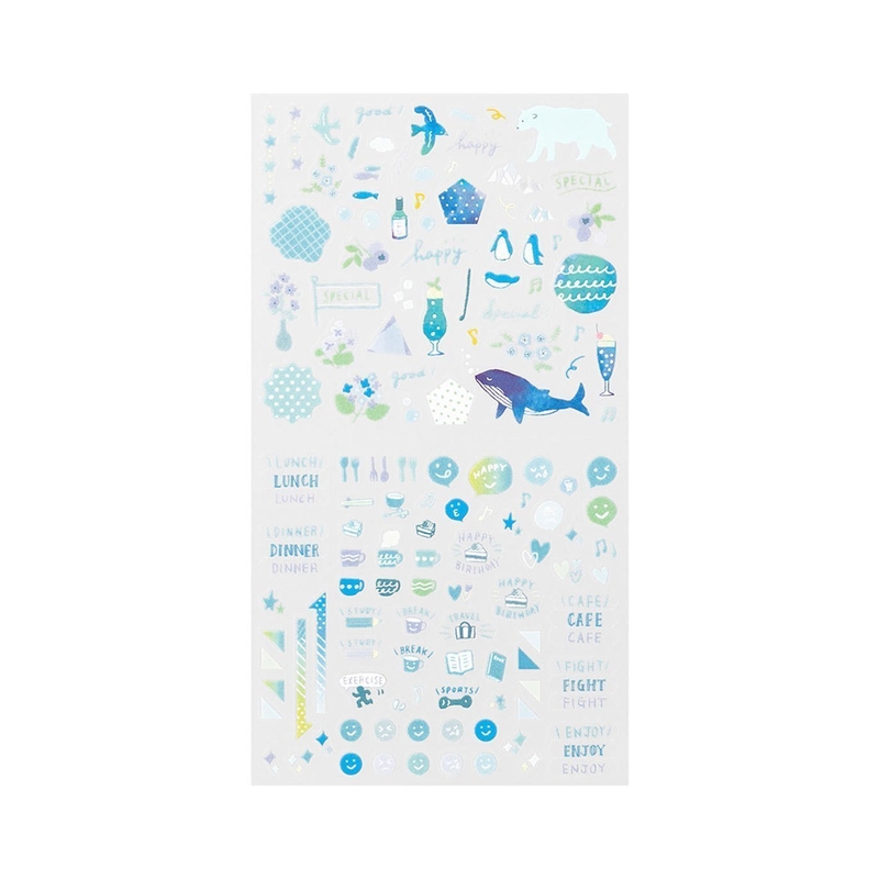 Midori Midori Color Sticker Blue