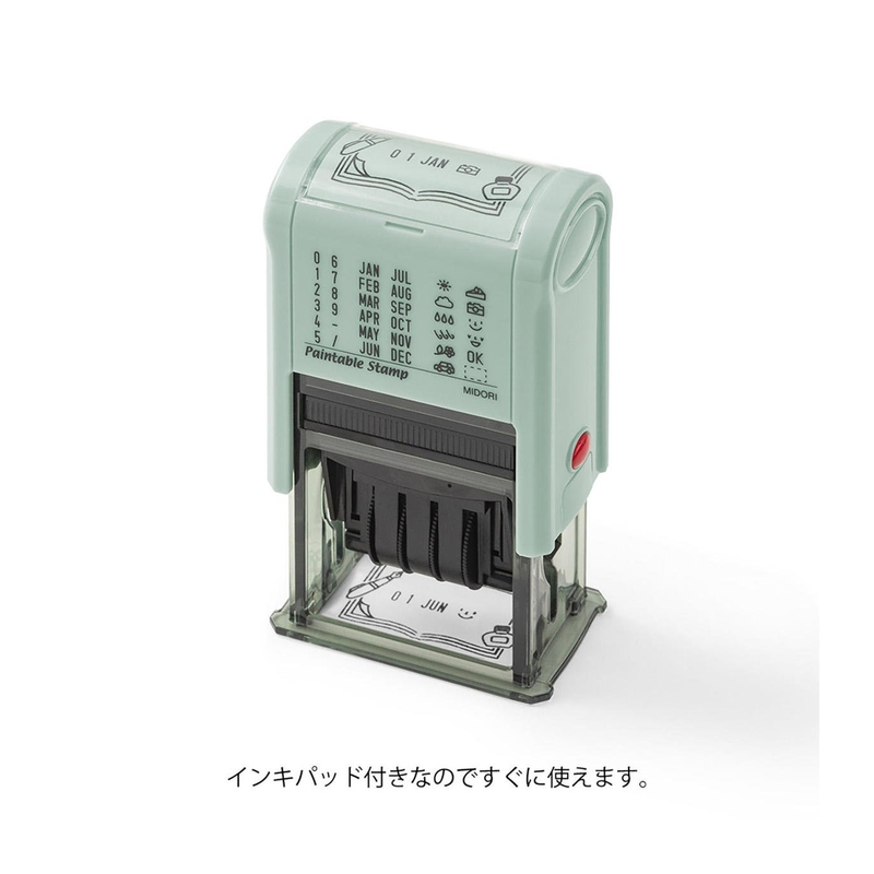 Midori Midori Timbro Datario Girevole Stationery