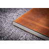 Galen Leather Galen Leather Notebook A6 Tomoe River Paper Crazy Horse Brown