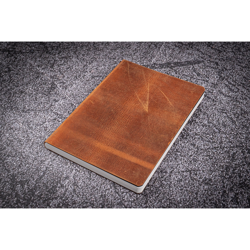 Galen Leather Galen Leather Notebook A5 Carta Tomoe River Crazy Horse Brown