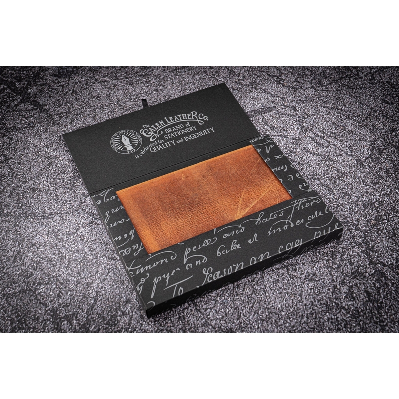 Galen Leather Galen Leather Notebook A5 Carta Tomoe River Crazy Horse Brown