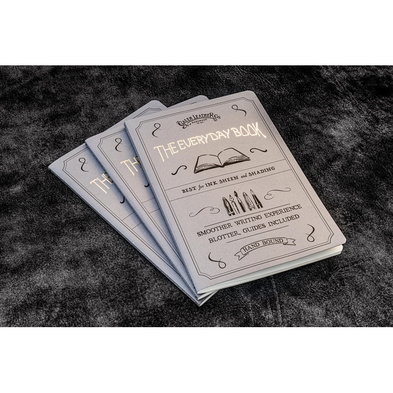 Galen Leather Galen Leather Everyday Book Set of 3 Notebook Regular Size Tomoe River Paper