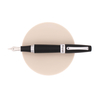 Montegrappa Montegrappa Magnifica Fountain Pen Black & Rhodium