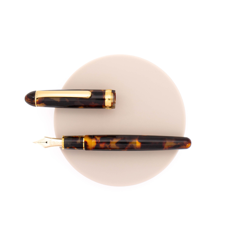 Platinum Platinum 3776 Century Celluloid Fountain Pen Tortoise