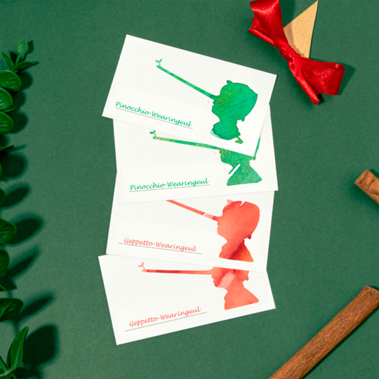Wearingeul Pinocchio Ink Swatch Card