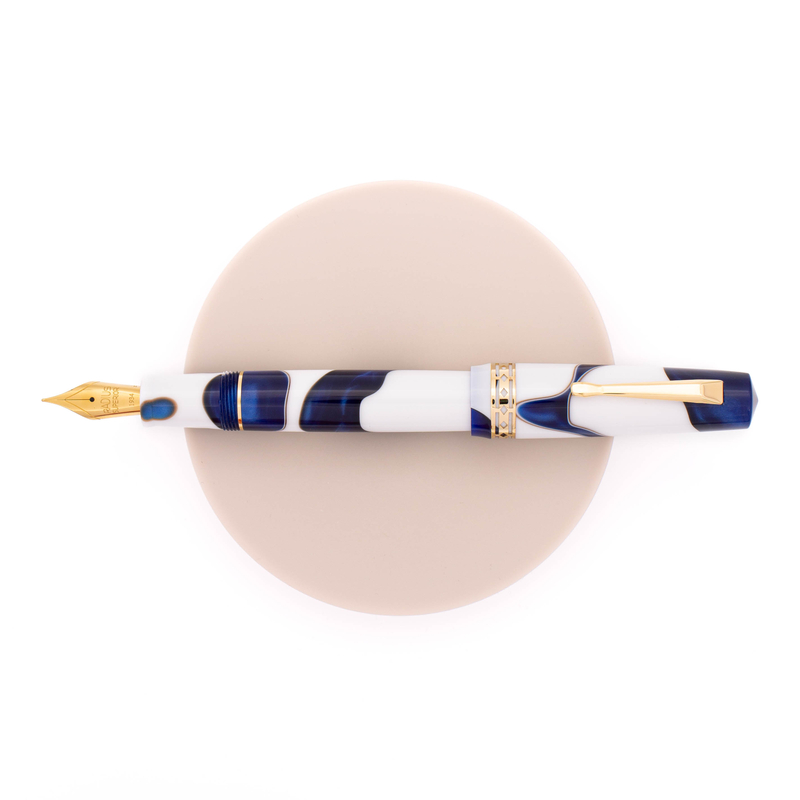 Radius Radius Settimo Penna Stilografica Cielo Blu & Oro