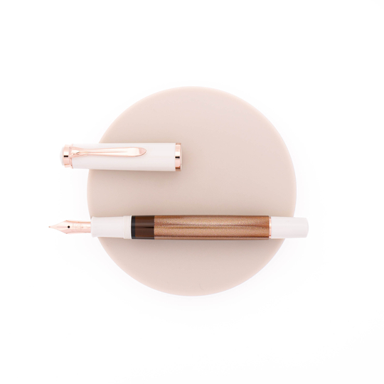 Pelikan M200 Penna Stilografica Copper Rose Gold Edizione Speciale