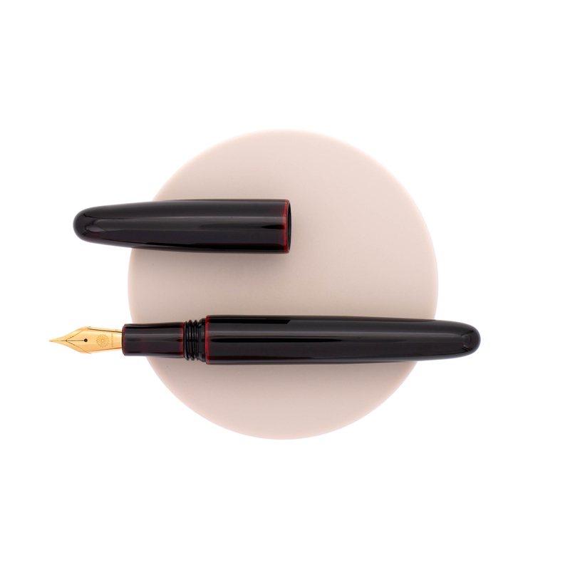 Wancher Wancher Dream Pen True Urushi Fountain Pen Kuro Tamenuri