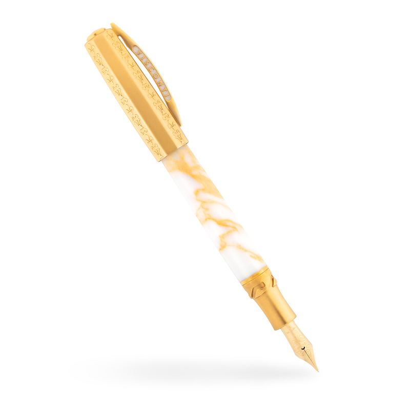 Visconti Visconti Il Magnifico Penna Stilografica Calacatta Gold Edizione Limitata