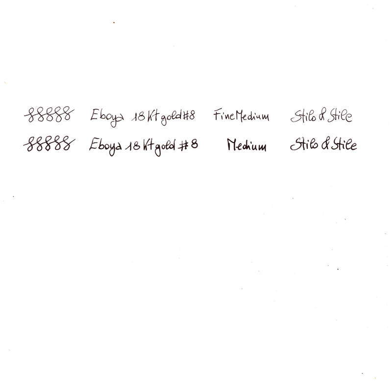 Eboya Eboya Houga 8 Large Fountain Pen Shinkai