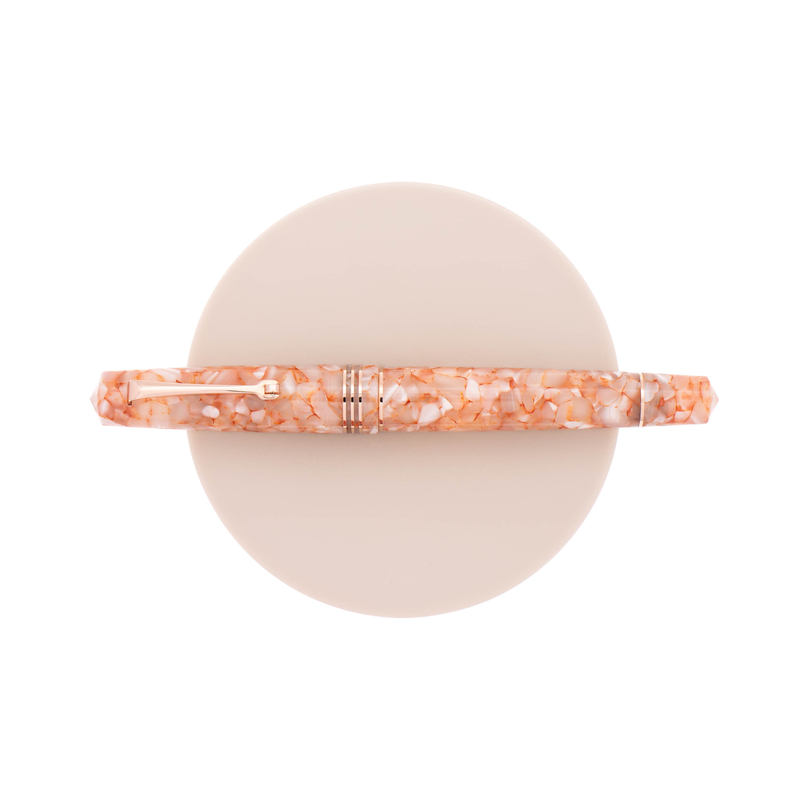 Leonardo Officina Italiana Leonardo Momento Zero Fountain Pen Angel Skin & Rose Gold 14k