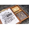 Galen Leather Galen Leather Wooden Sketchbox Walnut